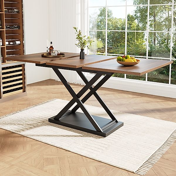 Flieks Esstisch (1-St., erweiterbar 120-160×80cm Tischplatte, günstig online kaufen