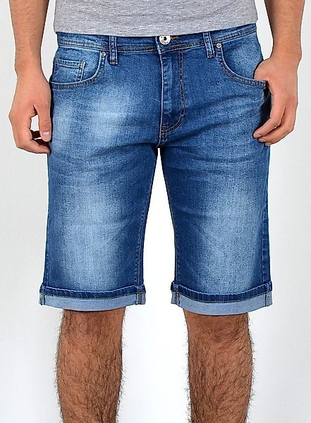 ESRA Jeansshorts Jeans Shorts Herren Jeansshorts Stretch Sommer Hose bis Üb günstig online kaufen