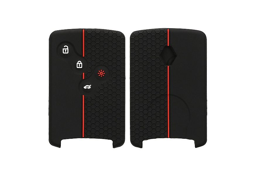 kwmobile Schlüsseltasche Autoschlüssel Silikon Hülle für Renault 4-Tasten A günstig online kaufen