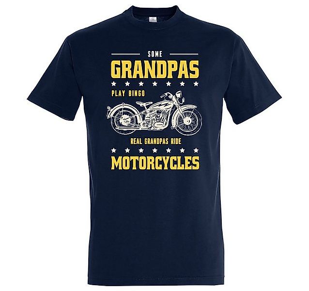 Youth Designz T-Shirt "Real Grandpas Ride Motorcycles" Herren Shirt mit tre günstig online kaufen