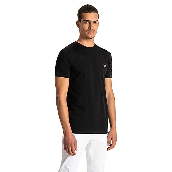 Antony Morato Super-slim-fit In Stretchy Cotton Kurzärmeliges T-shirt L Bla günstig online kaufen