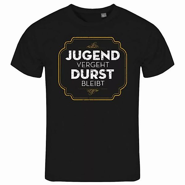 deinshirt Print-Shirt Herren T-Shirt Jugend vergeht Durst bleibt Funshirt m günstig online kaufen