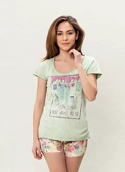 Wor-3022 Damen G.Dyed T-shirt günstig online kaufen