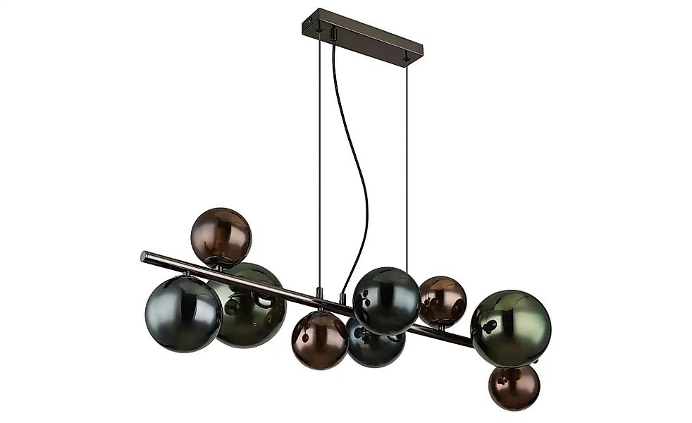Globo Lighting Pendelleuchte  Riha ¦ grau ¦ Maße (cm): B: 34,5 H: 120 Lampe günstig online kaufen