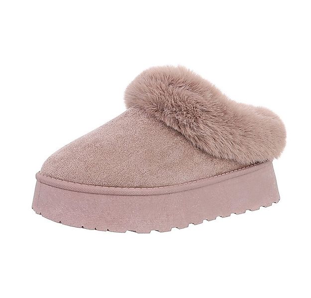 Ital-Design Damen Snowboots Freizeit Snowboots (87531849) Flach Stiefelette günstig online kaufen