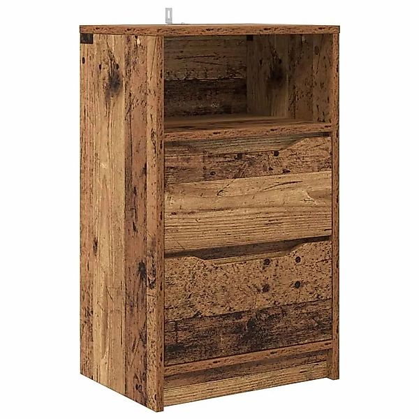 vidaXL Nachttisch Altholz 40 x 30 x 467 cm Holzwerkstoff 888923 günstig online kaufen