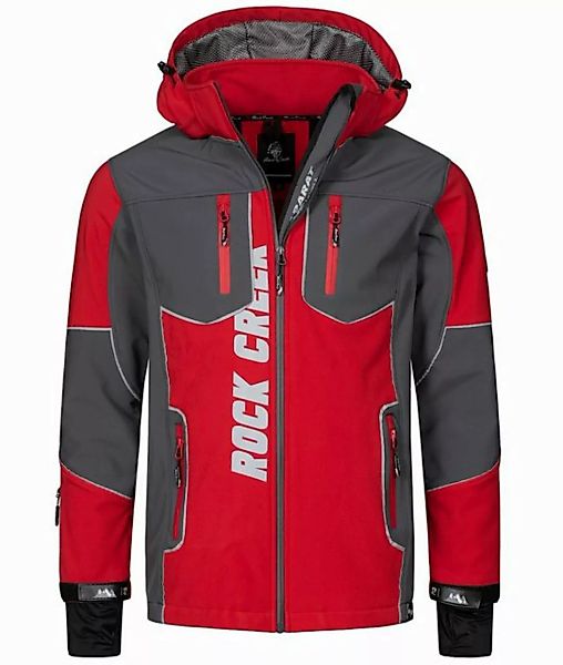 Rock Creek Softshelljacke Herren Softshelljacke Wanderjacke H-237 günstig online kaufen