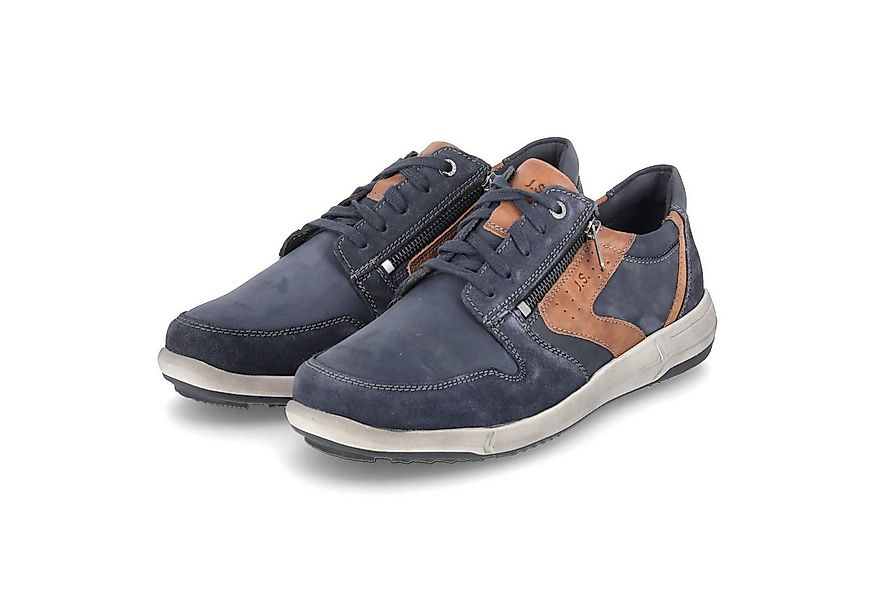 Josef Seibel Josef Seibel 25320387/526 Herren Leder blau Schnürschuh günstig online kaufen