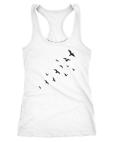 Neverless Tanktop Damen Tank Top Vögel günstig online kaufen