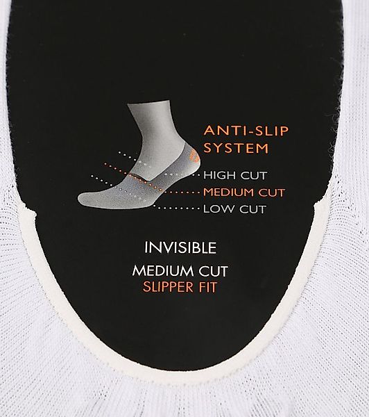 FALKE Step Trainer Socken Invisible Weiß - Größe 47-48 günstig online kaufen