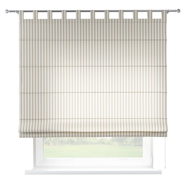 Dekoria Raffrollo Verona, hellbraun-ecru , 100 x 170 cm günstig online kaufen