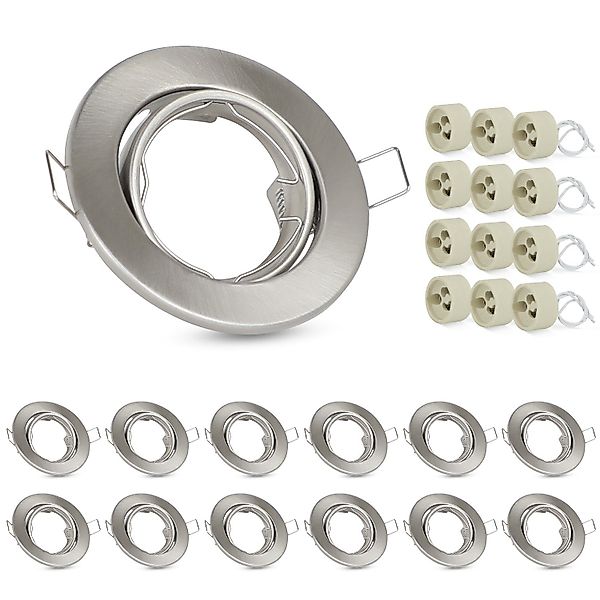 ZMH LED Einbaustrahler 12er mit GU10 günstig online kaufen