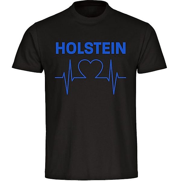 multifanshop T-Shirt Herren Holstein - Herzschlag - Männer günstig online kaufen
