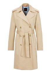 BOSS ORANGE Kurzmantel Cotrench Premium Damenmode günstig online kaufen