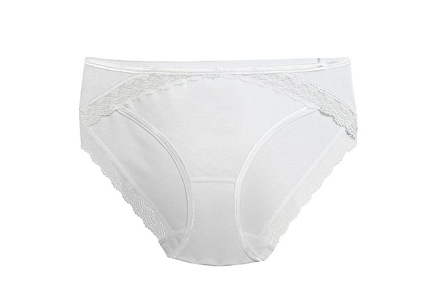 HERMKO Bikinislip 55103103 55103103 Damen Mini-Slip mit schönem Spitzenverl günstig online kaufen