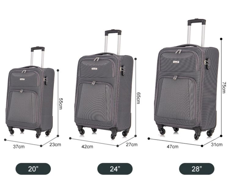 Cheffinger Kofferset - Hochwertiges 3er Kofferset günstig online kaufen