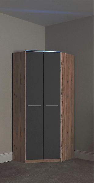 priess Eckkleiderschrank "Barcelona Kleiderschrank Ecklösung Raumwunder" in günstig online kaufen