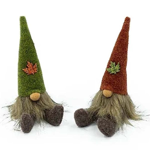 NOOR LIVING Dekofigur Wichtelfigur Wichtel Herbstwichtel günstig online kaufen