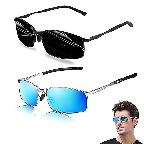 RWEUOQ Sonnenbrille 2 Stück UV400 Schutz günstig online kaufen