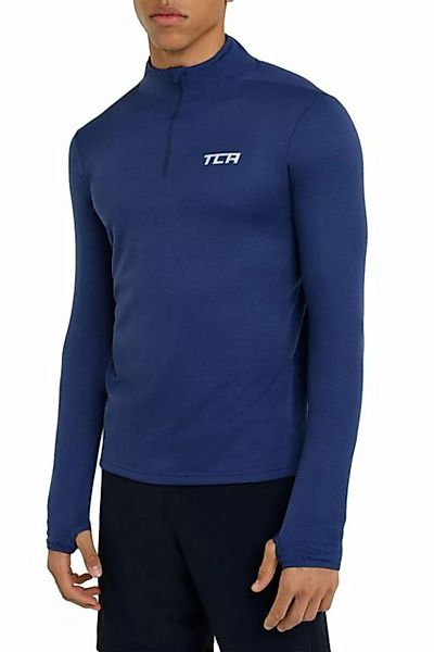 TCA Langarmshirt TCA Herren Cloud Fleece Sporttop Laufshirt - Dunkelblau, X günstig online kaufen