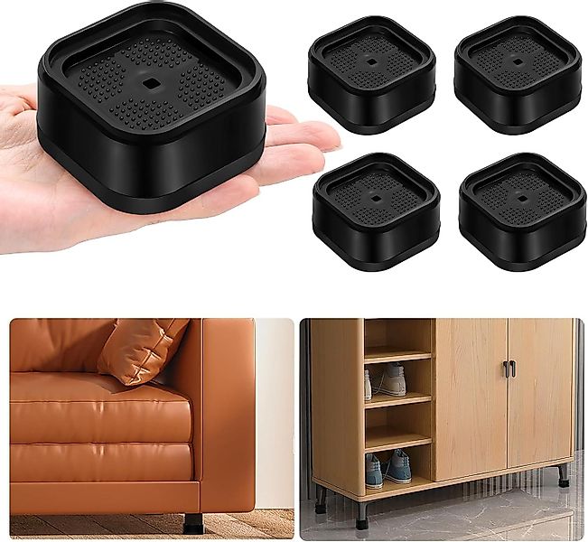 Kaket Erhöhungs-Set Möbelerhöher Stapelbare Möbelerhöhungen, Verstellbare günstig online kaufen