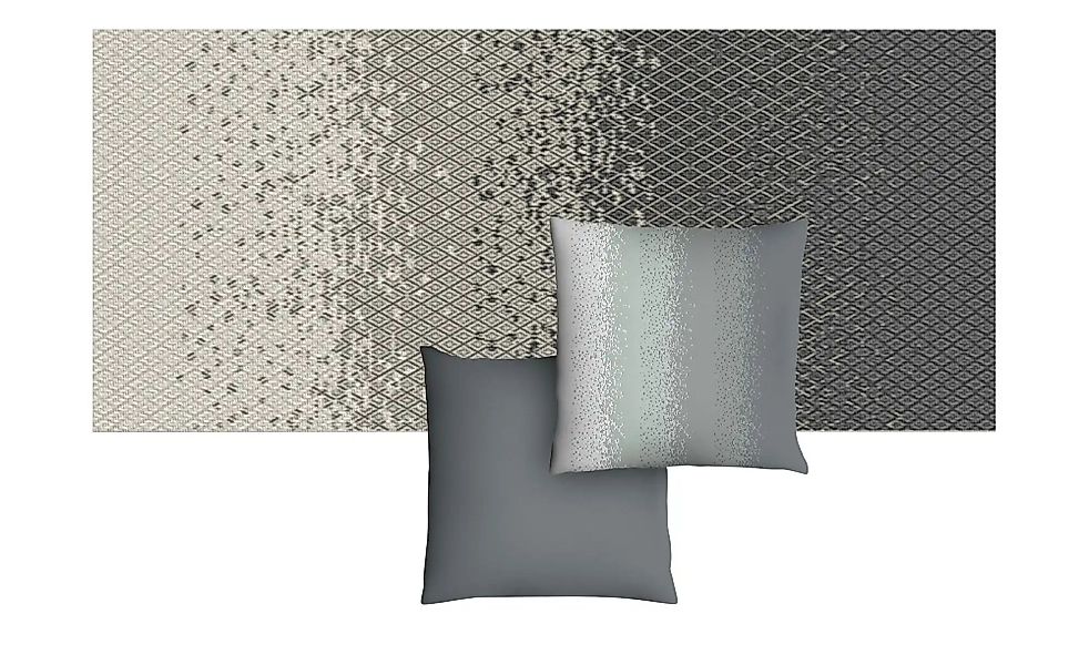 Outdoor-Teppich  Vivid-Set ¦ schwarz ¦ Synthetische Fasern ¦ Maße (cm): B: günstig online kaufen