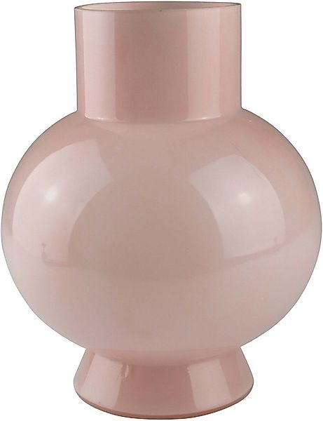 AM Design Dekovase Rosafarbene Glasvase, für einen eleganten und sanften Ak günstig online kaufen