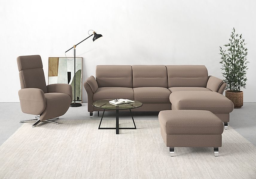sit&more Ecksofa Grenoble L-Form mit Federkern, günstig online kaufen
