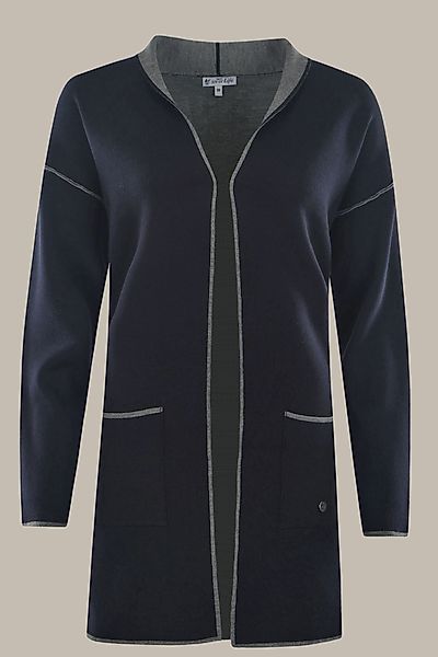 Hajo Kurzjacke Damen Longstrickjacke Doubleface Optik günstig online kaufen