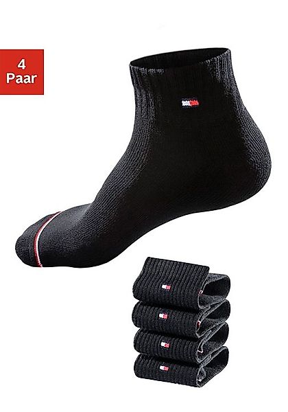 Tommy Hilfiger Kurzsocken 4 Stk. tlg. mit weichem Frottee günstig online kaufen