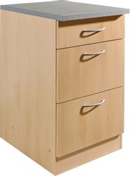 wiho Küchen Unterschrank "Kiel", 50 cm breit, 60 cm tief, mit 2 großen Ausz günstig online kaufen