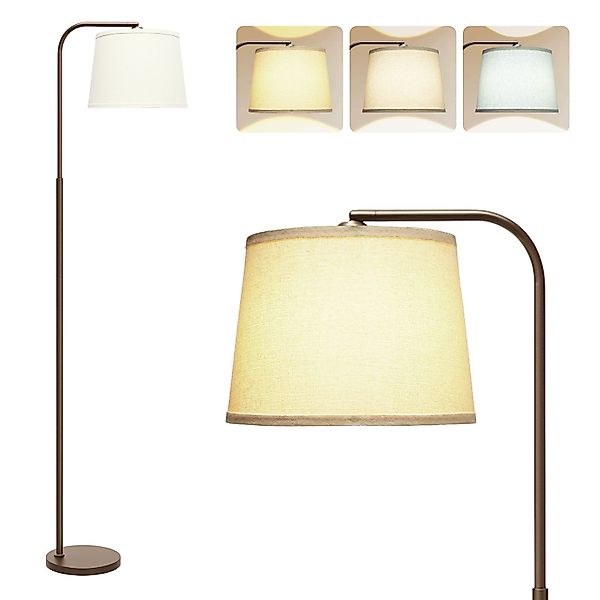 Tukrool Stehlampe Standleuchten,Bogenlampe 166cm,Dimmbar LED Stehleuchte günstig online kaufen
