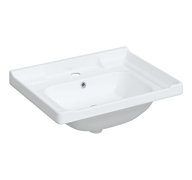 vidaXL Waschbecken Waschbecken Weiß 61x48x23 cm Rechteckig Keramik günstig online kaufen