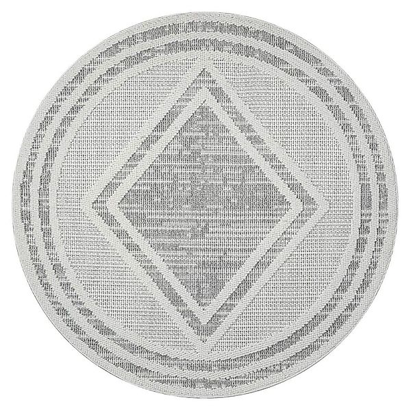 Carpet City Teppich »LINDO 8853«, rund, 11 mm Höhe, Kurzflor, Hochtief-Must günstig online kaufen