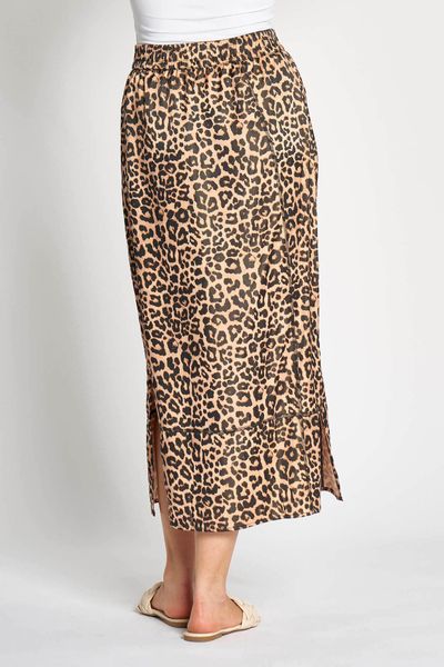 Zhrill Midirock ZHANUSHA mit Leopard-Print - günstig online kaufen