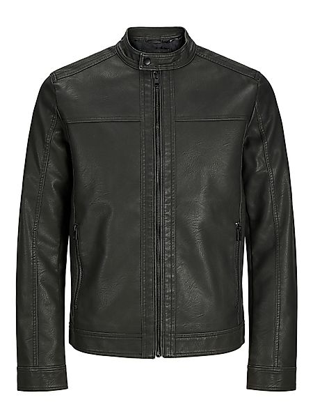 Jack & Jones Lederimitatjacke "JJEWARNER WASHED PU JACKET NOOS", ohne Kapuz günstig online kaufen