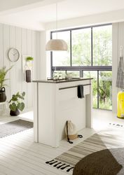 Home affaire Unterschrank "Sherwood" mit Handtuchhalter aus Metall, Höhe 10 günstig online kaufen