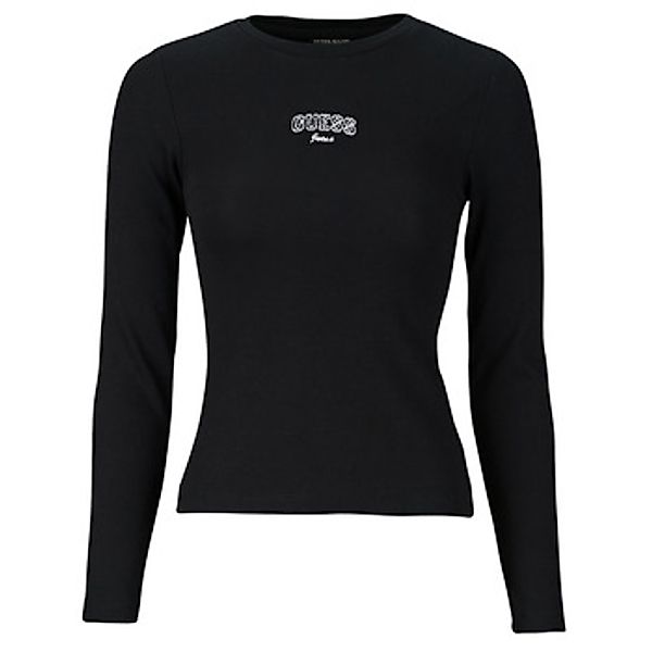 Guess  Langarmshirt GJ LS CN EMBRO SLIM günstig online kaufen