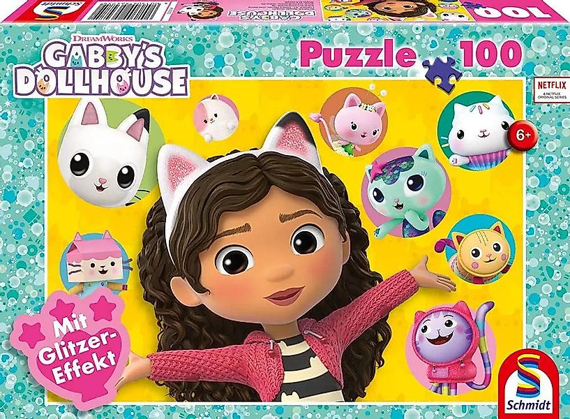 Schmidt Spiele Puzzle Gabby und ihre Freunde, 100 Teile, 100 Puzzleteile günstig online kaufen