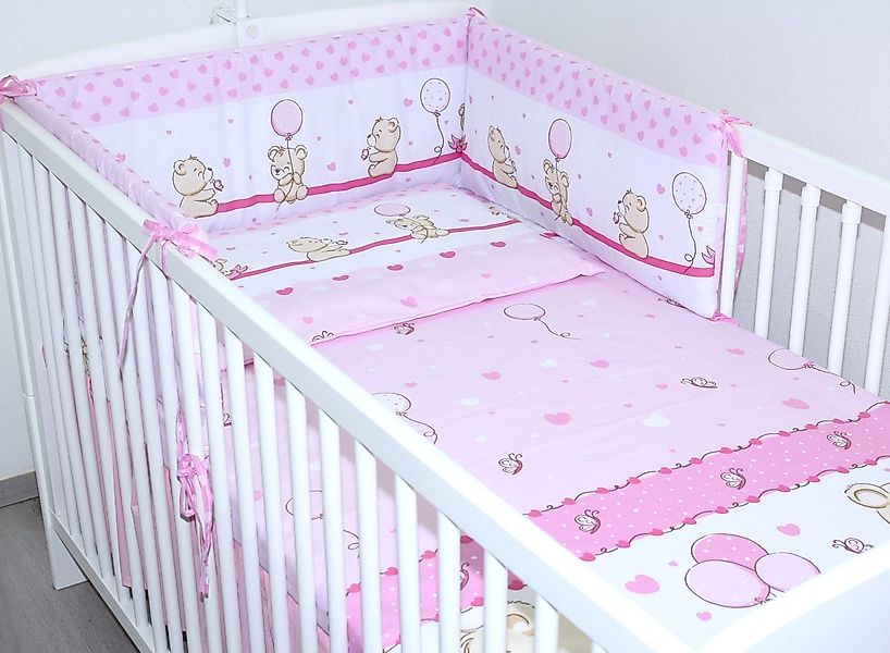 Primawela Babybettwäsche 3 teiliges Baby Bettset günstig online kaufen