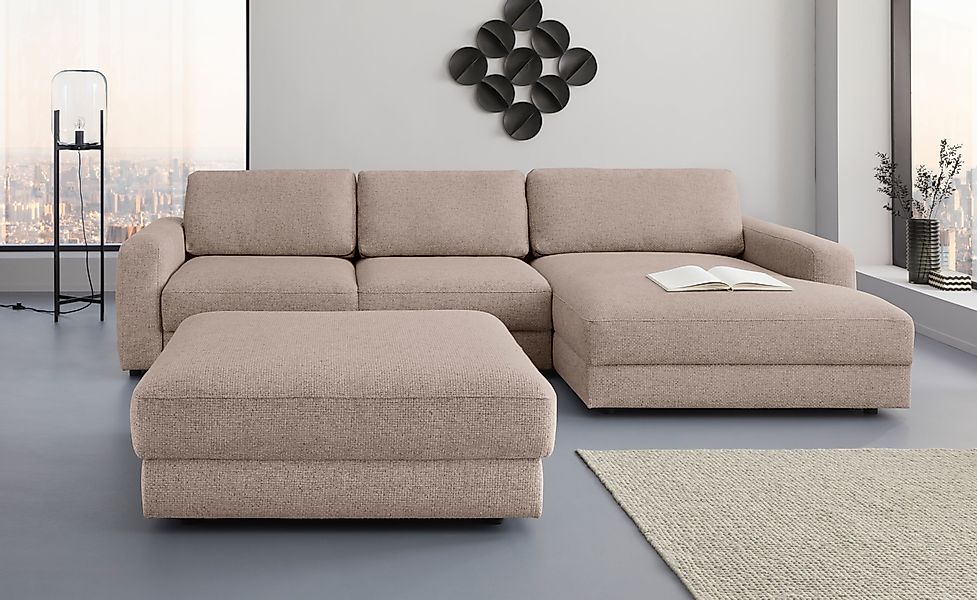 PLACES OF STYLE Ecksofa "Bloomfield, bequem und elegant, OTTOs Choice, Brei günstig online kaufen