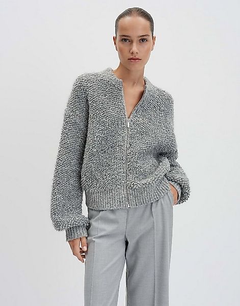someday Strickjacke TILARA Loose aus Bouclégarn Voluminöse Blousonjacke aus günstig online kaufen