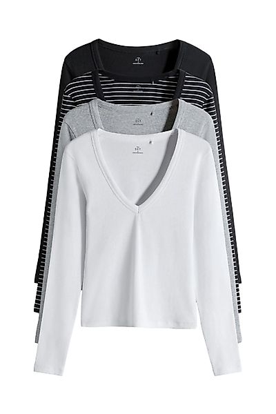 The Set Langarmshirt The Set Langarmshirts günstig online kaufen