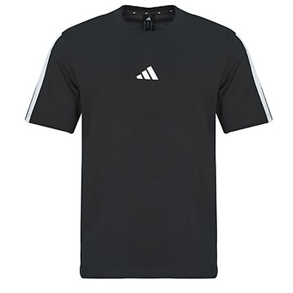 adidas Sportswear Poloshirt ESSENTIALS 3-STREIFEN SINGLE JERSEY T-SHIRT (1- günstig online kaufen