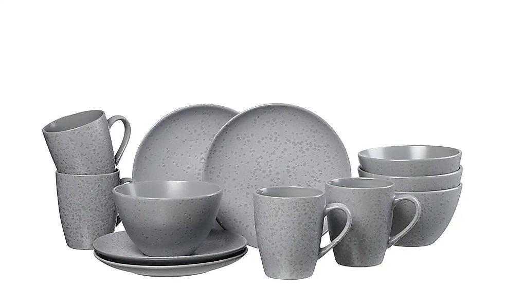 Ritzenhoff & Breker Frühstücksservice  Kitwe ¦ schwarz ¦ Steinzeug/Steingut günstig online kaufen