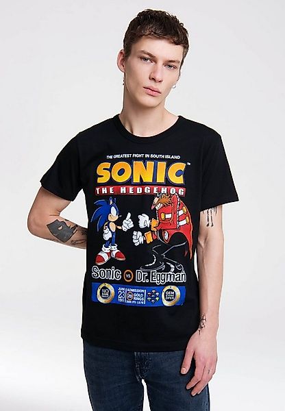 LOGOSHIRT T-Shirt Sonic mit lizenzierten Originaldesign günstig online kaufen