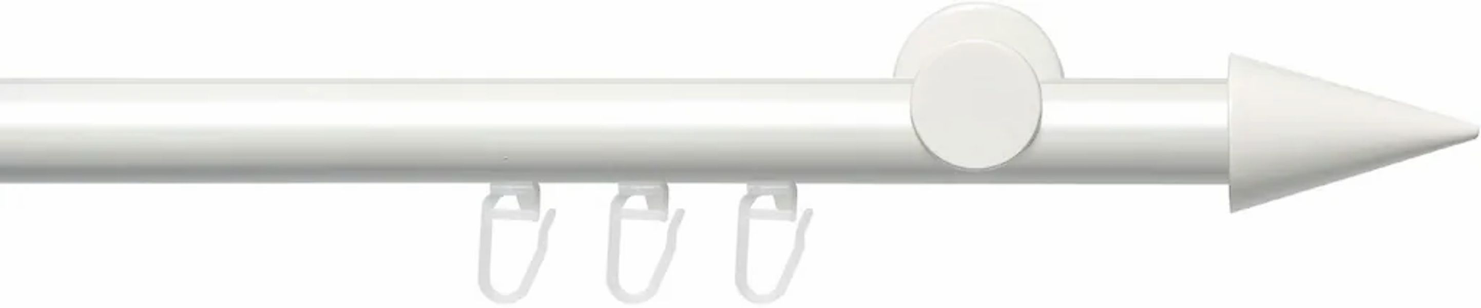 Liedeco Gardinenstange "Innenlaufgarnitur 20 mm Power Spitze" Ø 20 mm 1 läu günstig online kaufen