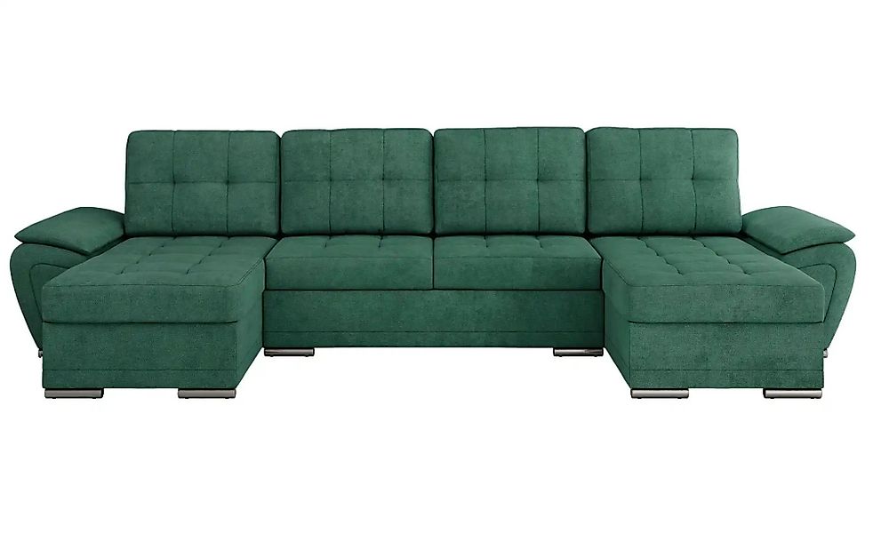 Wohnlandschaft mit Schlaffunktion Umbria ¦ türkis/petrol ¦ Maße (cm): B: 33 günstig online kaufen