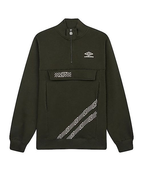 Umbro Sweatshirt Umbro City Silo Horizon HalfZip Sweatshirt Beige Baumwolle günstig online kaufen