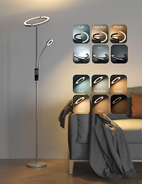 ANTEN LED Stehlampe LED Stehleuchten Standlampe günstig online kaufen
